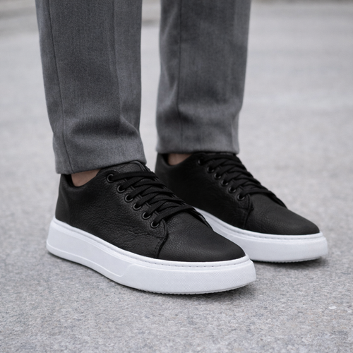 Burnout Sneakers in Pelle Bottalata