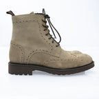 Wolf Stivaletto in Camoscio con Inserti Decorativi